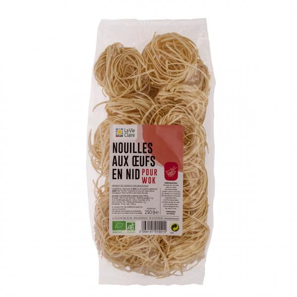 Egg nest noodles